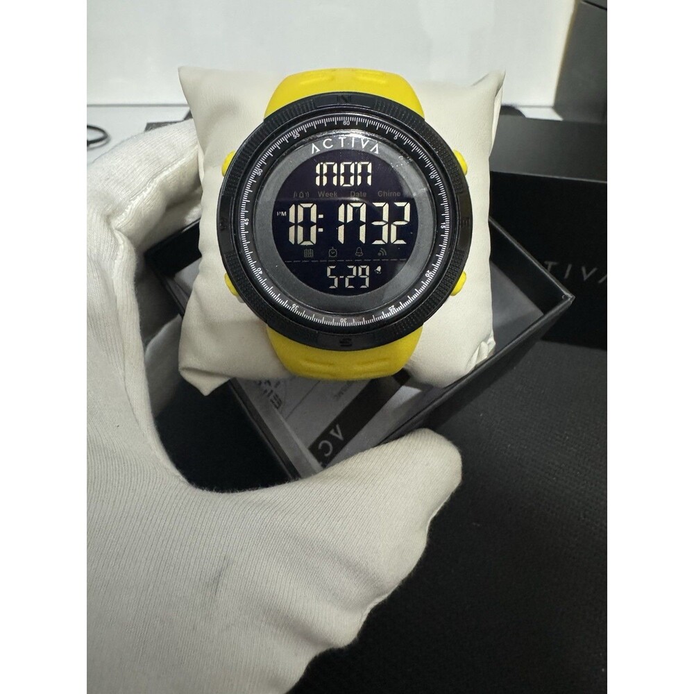 Activa X Invicta DIGITAL ESSENTIALS Digital Men's Watch - 50mm. Yellow
